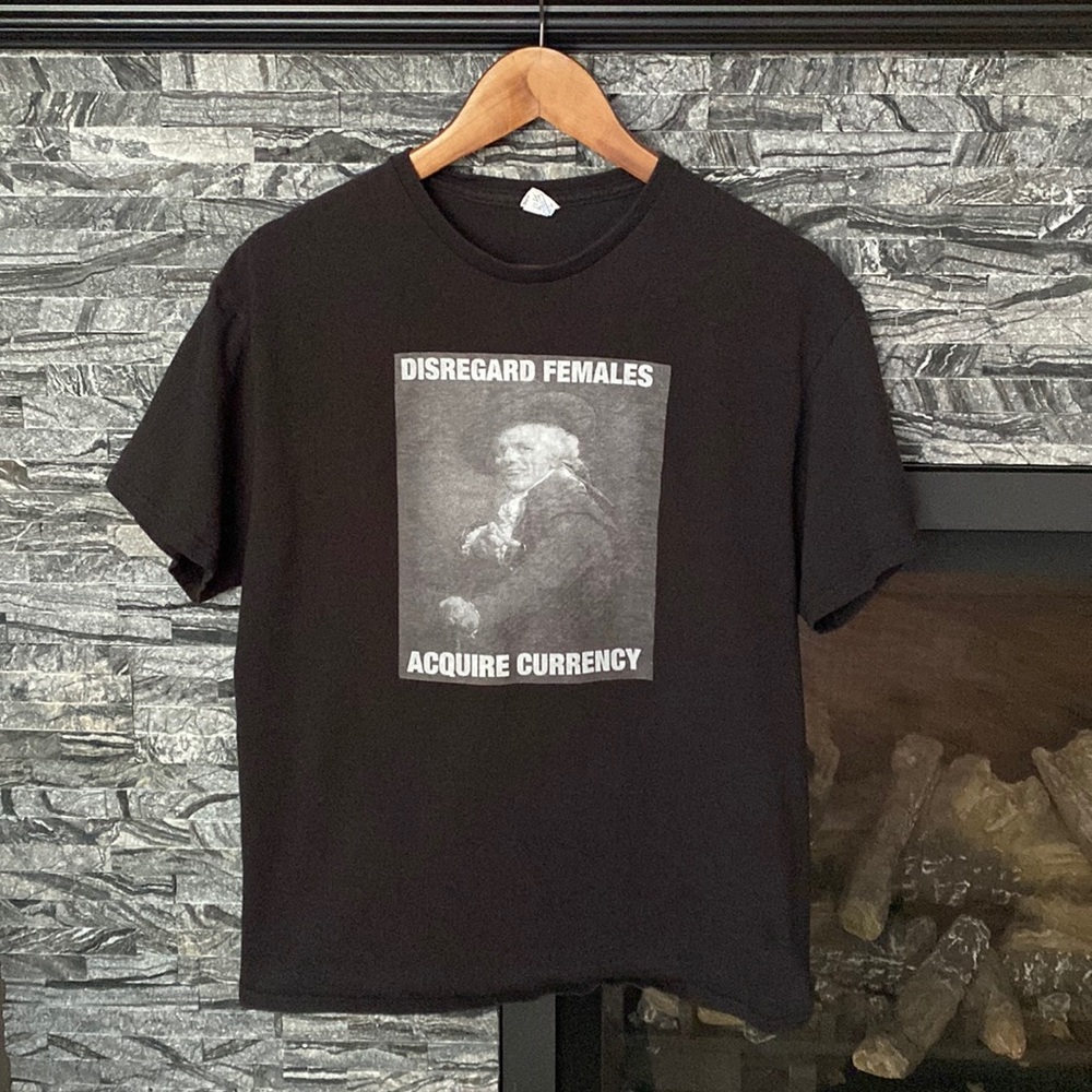 Delta Apparel Tee Shirt Short Sleeve, Disregard Females Aquire Currency,…